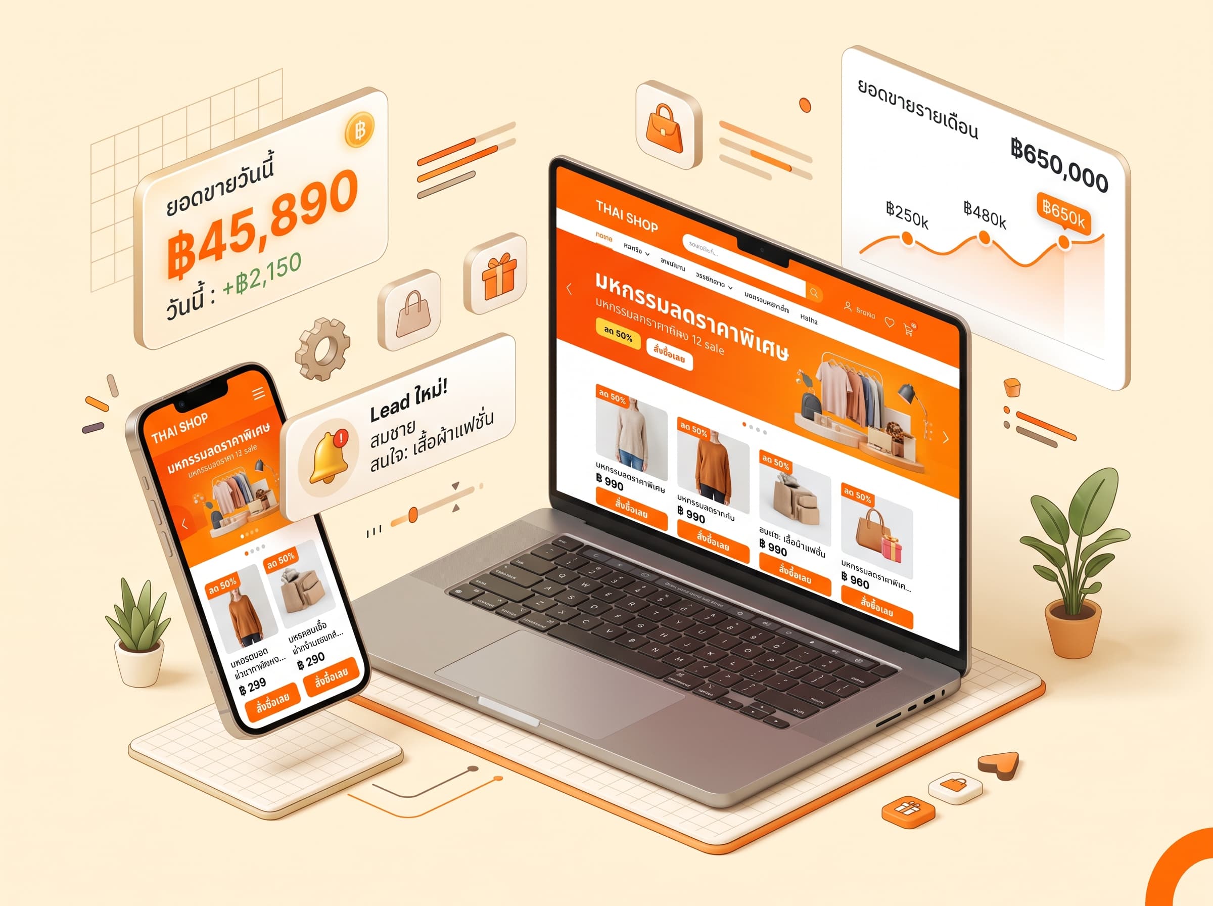 KoonSpace — สร้าง Sale Page พร้อมระบบเก็บลีดและรับชำระเงินในที่เดียว